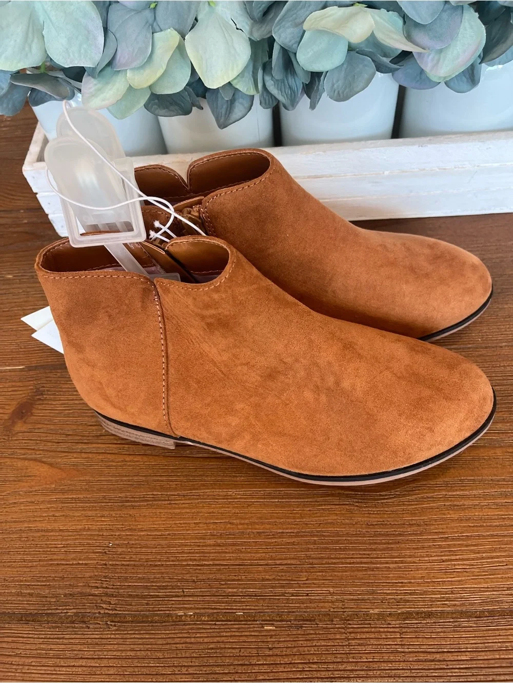 NWT Target Kids' Opal Boots in Cognac